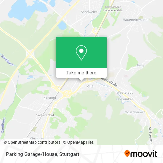 Карта Parking Garage/House