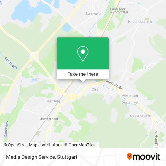 Карта Media Design Service