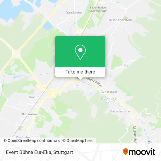 Карта Event Bühne Eur-Eka