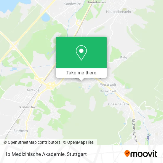 Карта Ib Medizinische Akademie