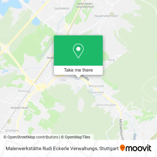 Карта Malerwerkstätte Rudi Eckerle Verwaltungs