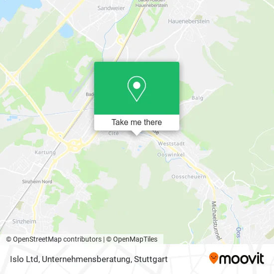 Карта Islo Ltd, Unternehmensberatung