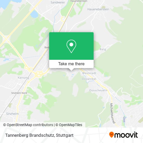 Tannenberg Brandschutz map