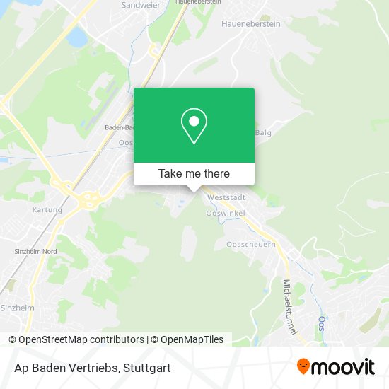 Карта Ap Baden Vertriebs