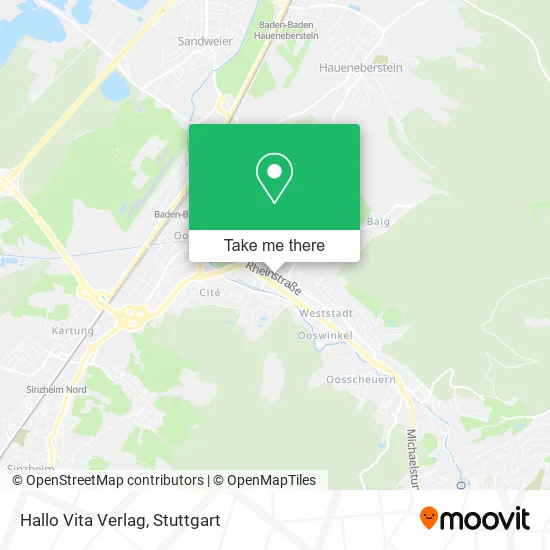 Карта Hallo Vita Verlag