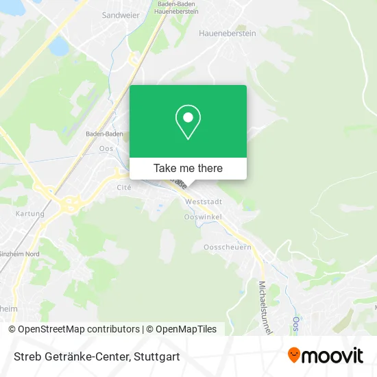 Карта Streb Getränke-Center