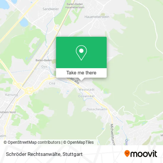 Карта Schröder Rechtsanwälte