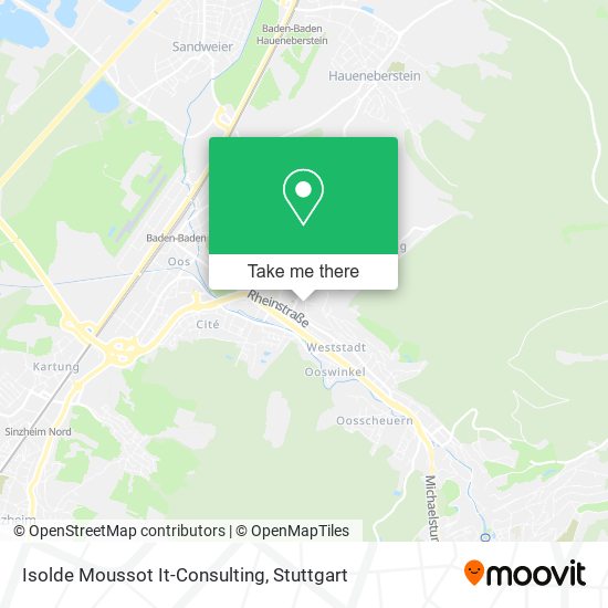 Isolde Moussot It-Consulting map