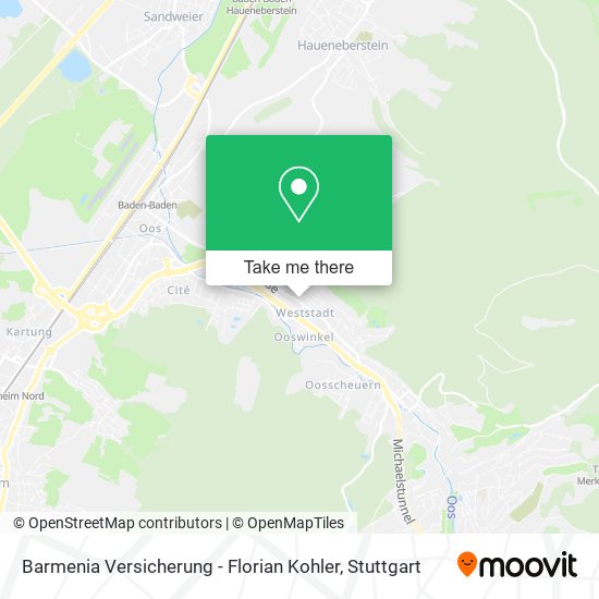 Barmenia Versicherung - Florian Kohler map