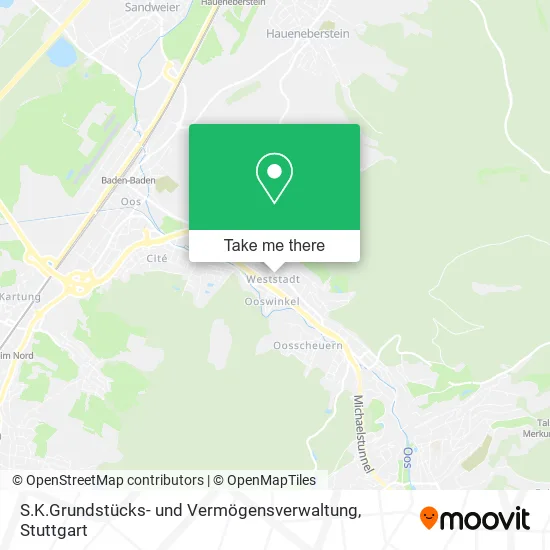 Карта S.K.Grundstücks- und Vermögensverwaltung
