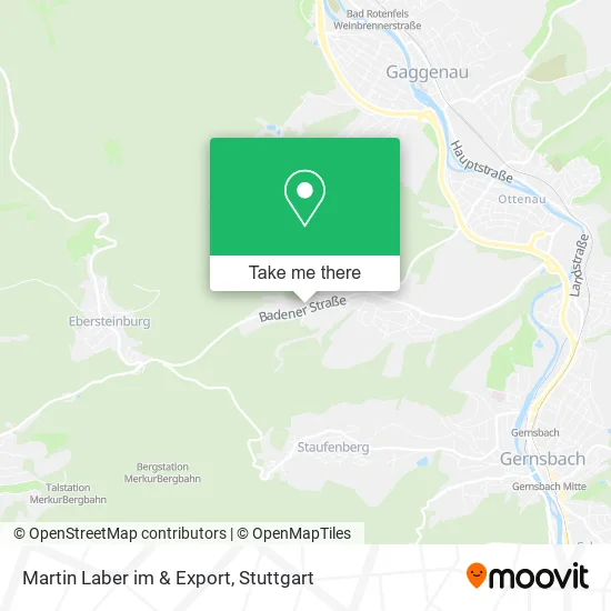 Карта Martin Laber im & Export