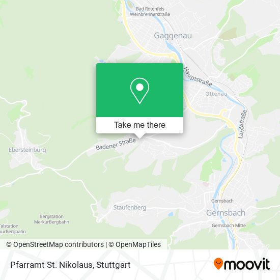 Pfarramt St. Nikolaus map