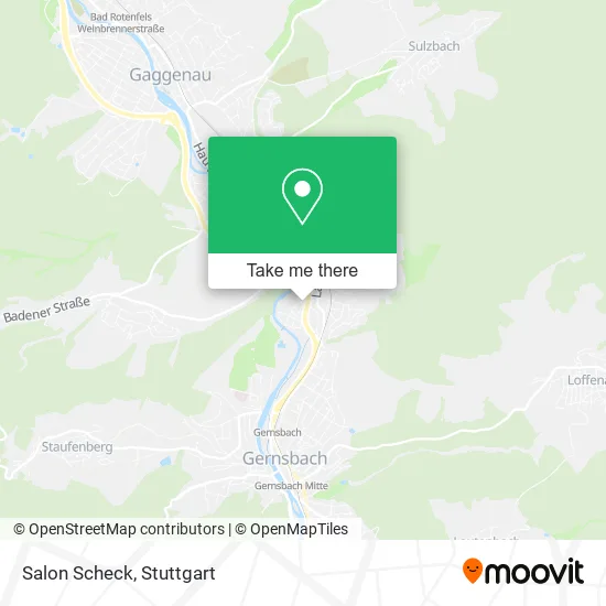 Карта Salon Scheck