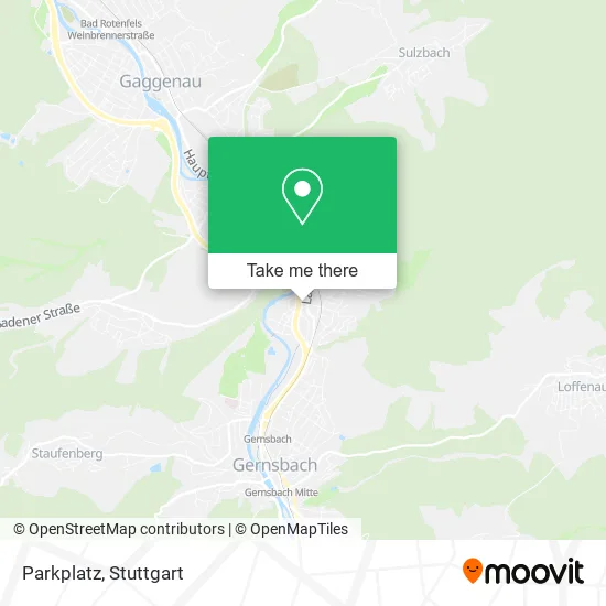 Карта Parkplatz