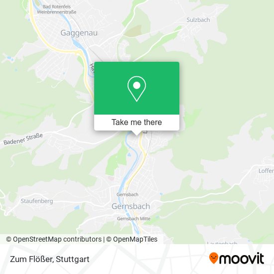 Карта Zum Flößer