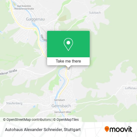 Autohaus Alexander Schneider map