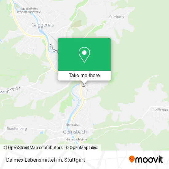 Карта Dalmex Lebensmittel im