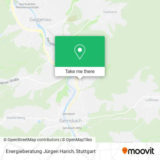 Карта Energieberatung Jürgen Harich