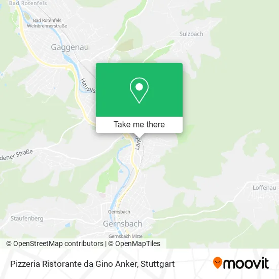 Карта Pizzeria Ristorante da Gino Anker