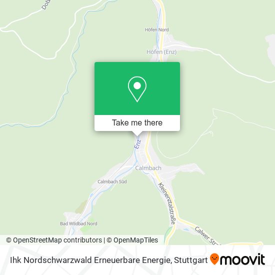 Ihk Nordschwarzwald Erneuerbare Energie map
