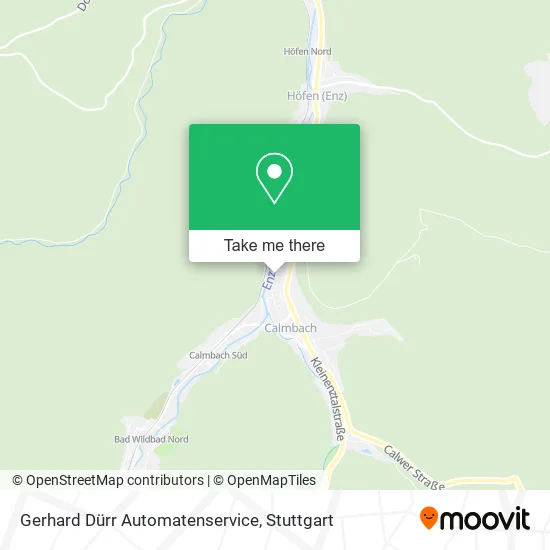Карта Gerhard Dürr Automatenservice