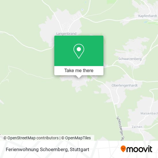 Ferienwohnung Schoemberg map