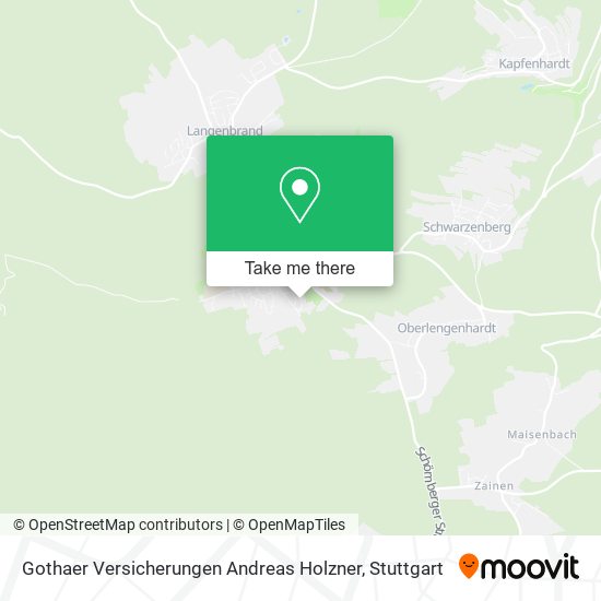 Gothaer Versicherungen Andreas Holzner map