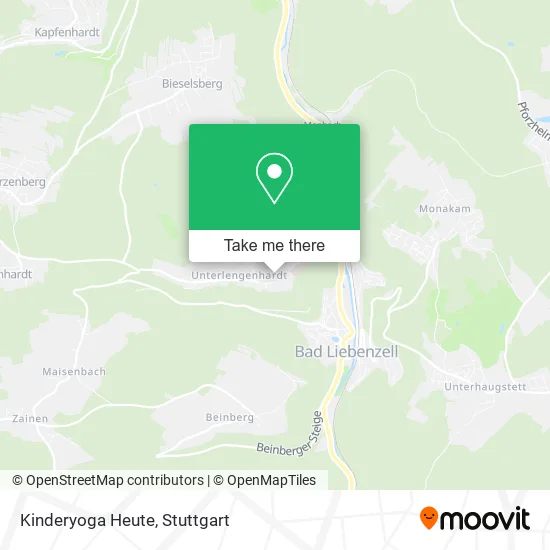 Карта Kinderyoga Heute