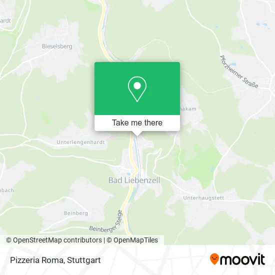 Карта Pizzeria Roma