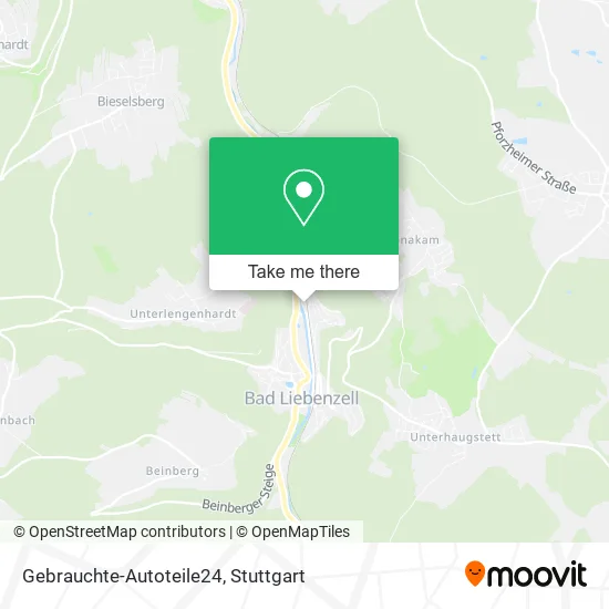 Gebrauchte-Autoteile24 map