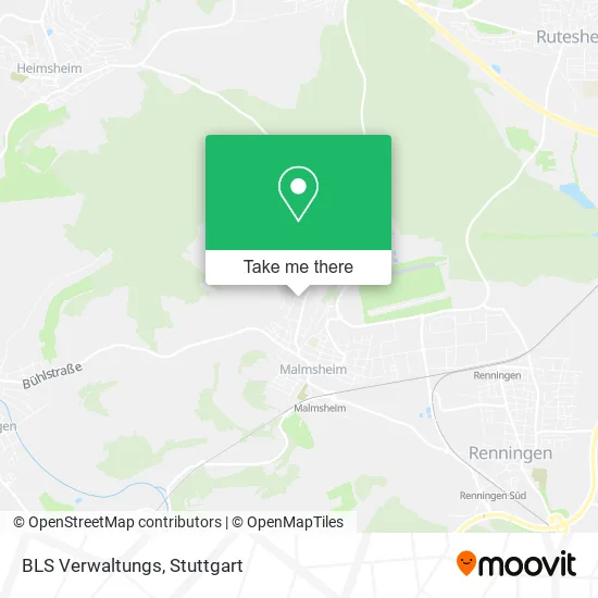 Карта BLS Verwaltungs