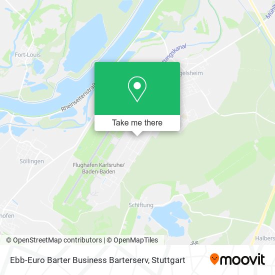 Ebb-Euro Barter Business Barterserv map