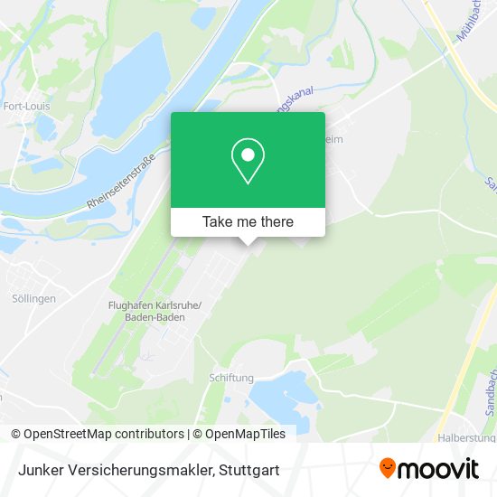 Junker Versicherungsmakler map