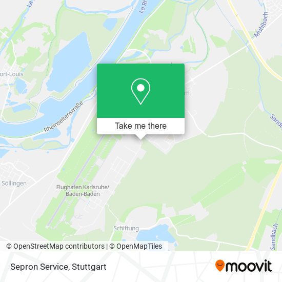 Карта Sepron Service