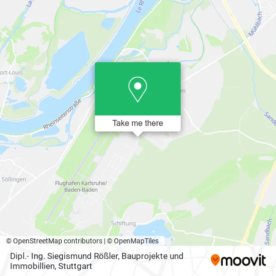 Карта Dipl.- Ing. Siegismund Rößler, Bauprojekte und Immobillien