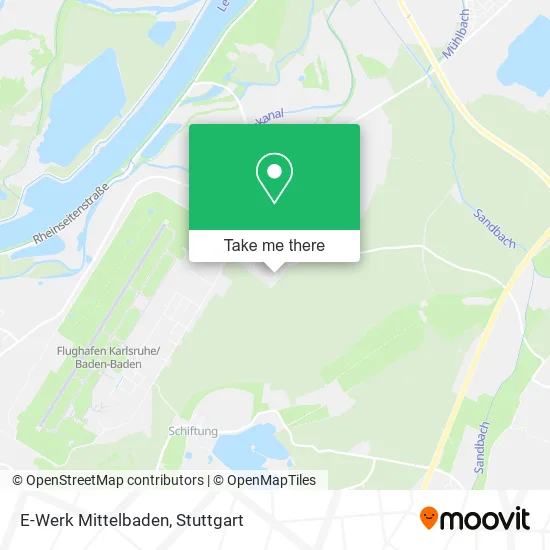 Карта E-Werk Mittelbaden