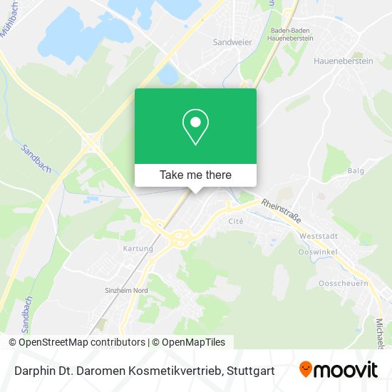 Darphin Dt. Daromen Kosmetikvertrieb map
