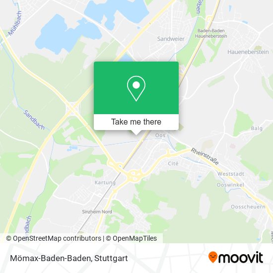 Карта Mömax-Baden-Baden