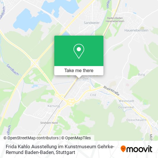 Frida Kahlo Ausstellung im Kunstmuseum Gehrke-Remund Baden-Baden map
