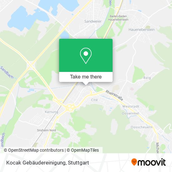 Kocak Gebäudereinigung map