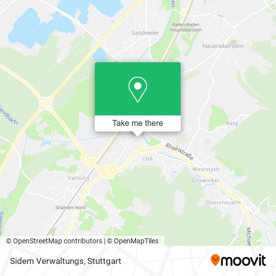 Карта Sidem Verwaltungs