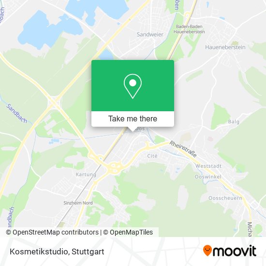 Карта Kosmetikstudio