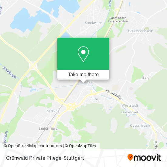 Карта Grünwald Private Pflege