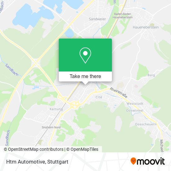 Htm Automotive map