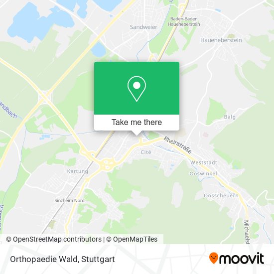 Карта Orthopaedie Wald