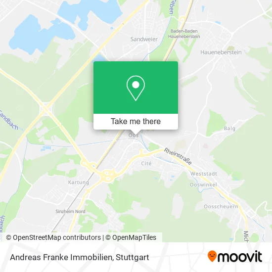 Карта Andreas Franke Immobilien