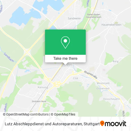 Карта Lutz Abschleppdienst und Autoreparaturen