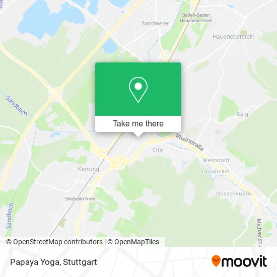 Карта Papaya Yoga