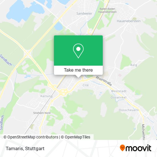 Карта Tamaris