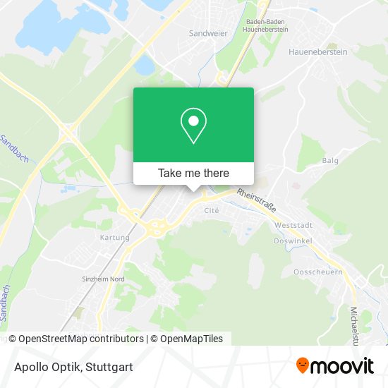 Apollo Optik map